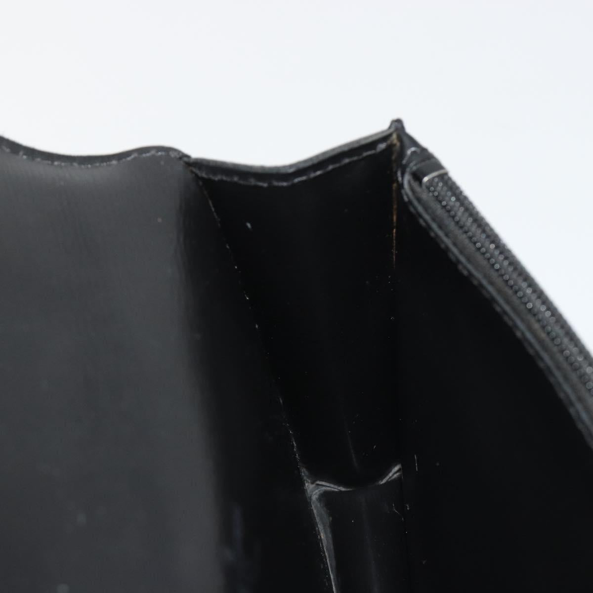 LOUIS VUITTON Epi Pochette Ceinture Waist Bag Black M52602 LV Auth ep15030