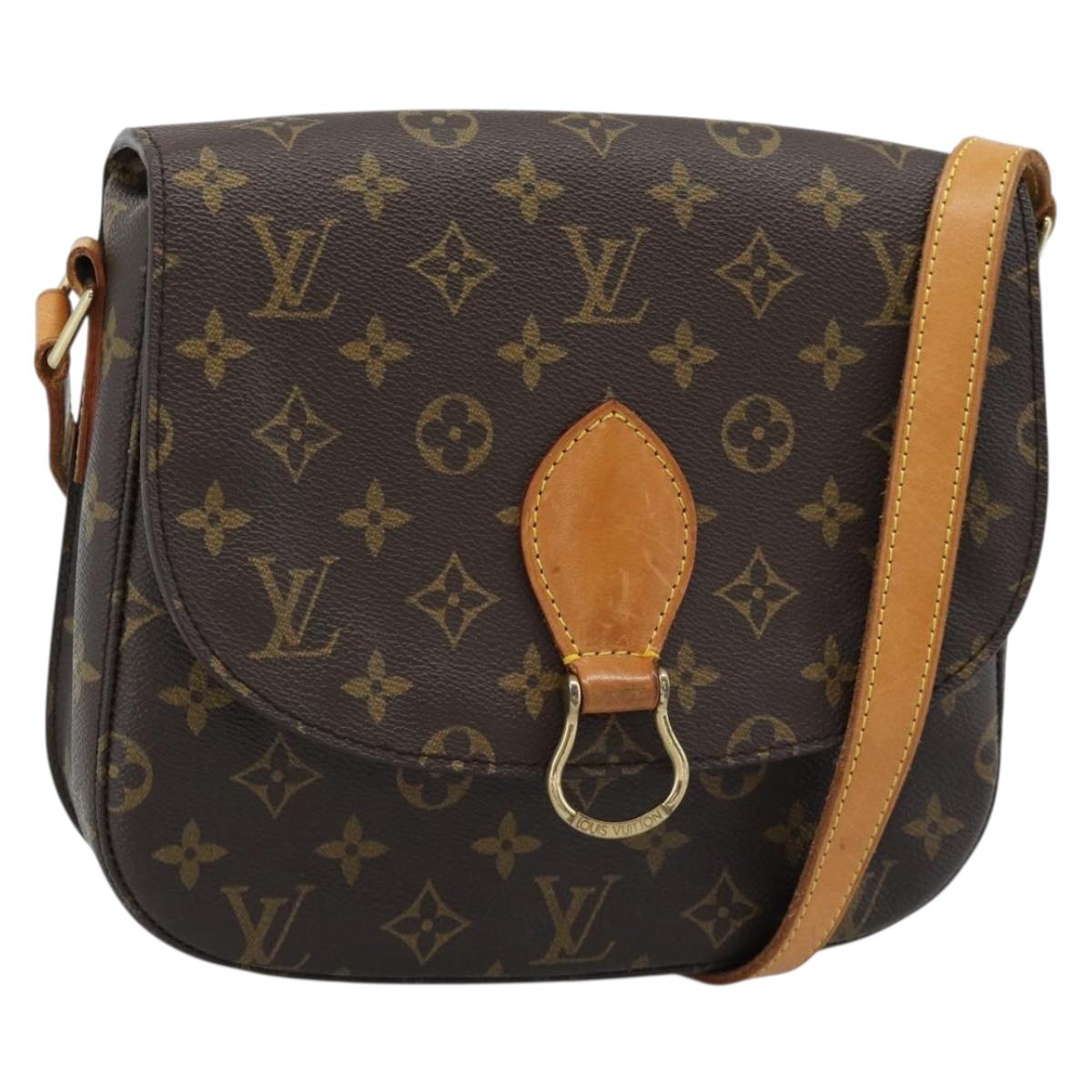 LOUIS VUITTON Monogram Saint Cloud GM Shoulder Bag M51242 LV Auth ep15045