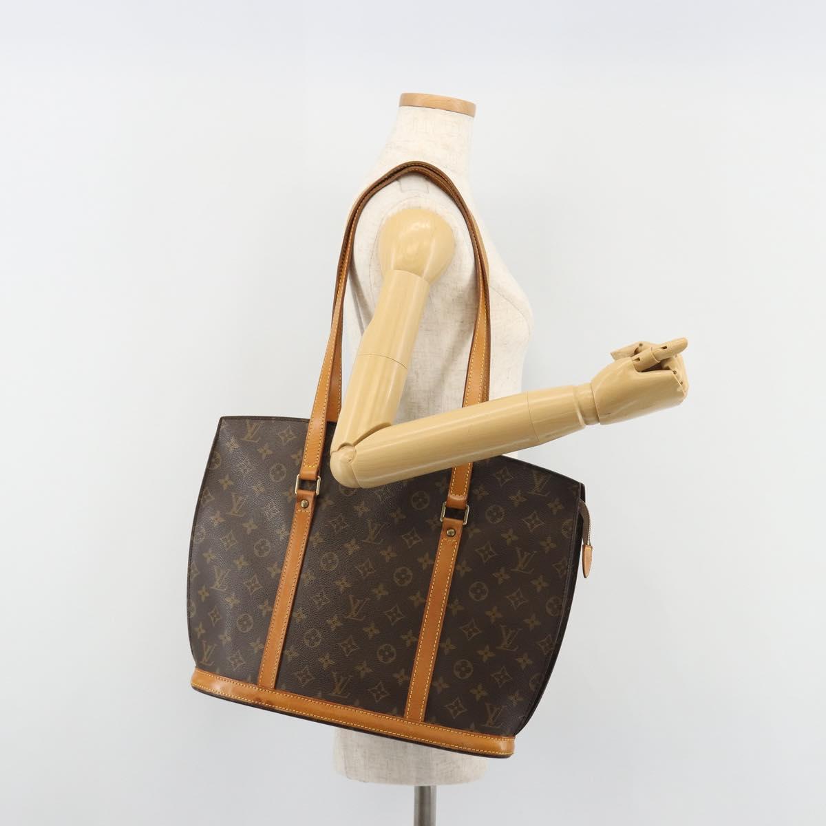LOUIS VUITTON Monogram Babylone Tote Bag M51102 LV Auth ep15048