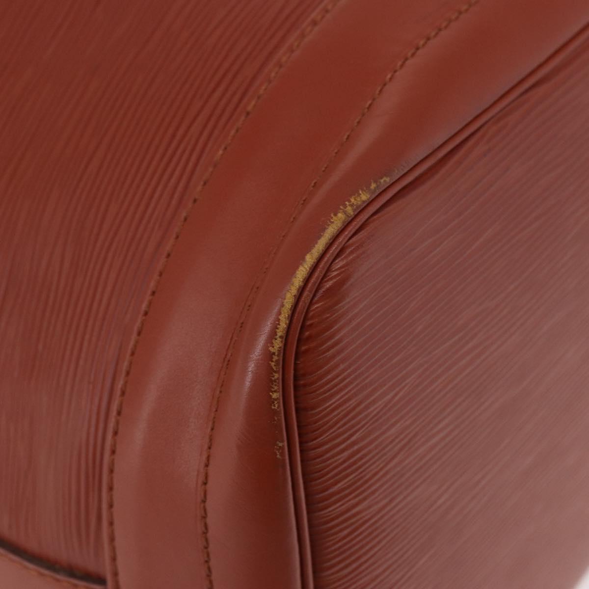 LOUIS VUITTON Epi Noe Shoulder Bag Brown M44028 LV Auth ep15053