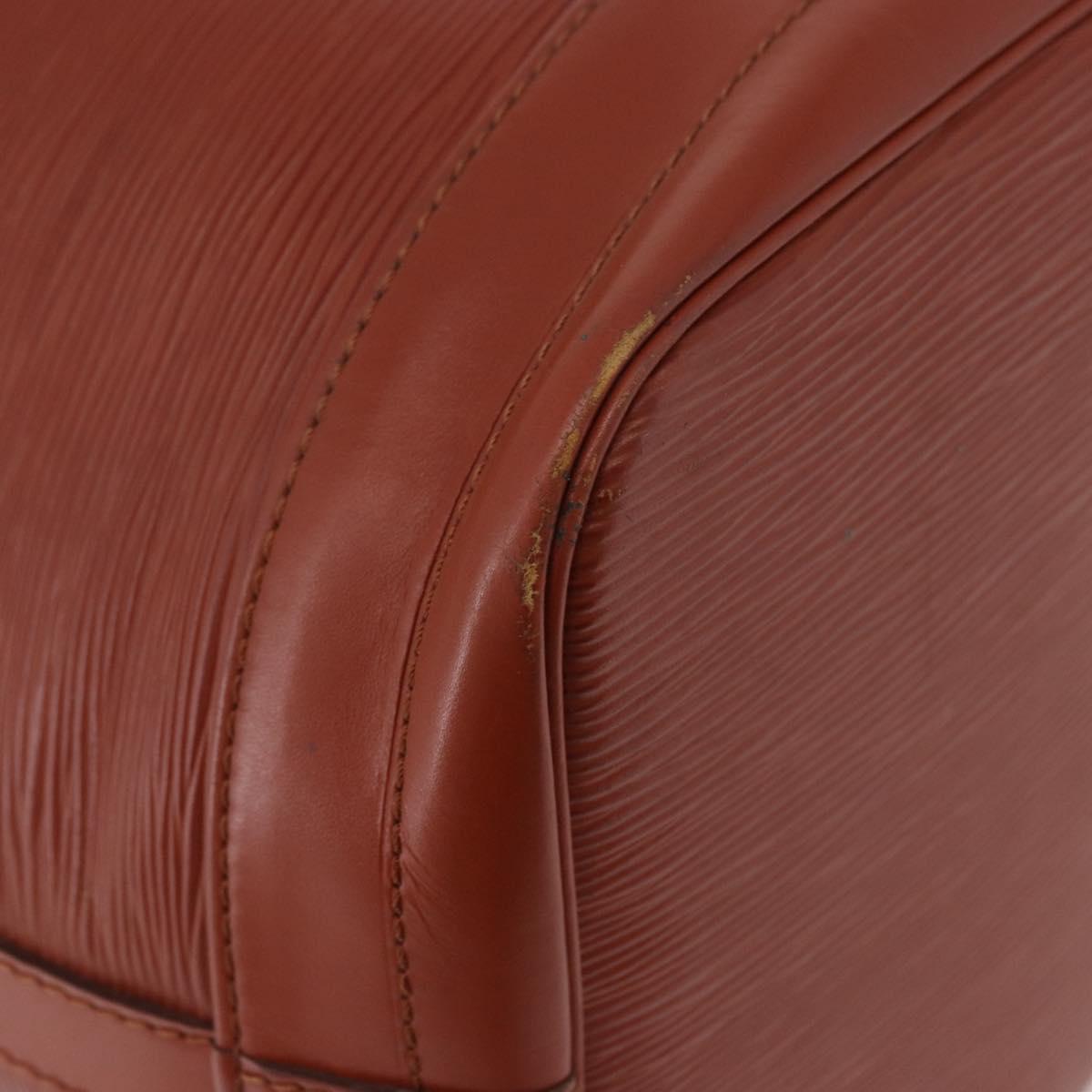 LOUIS VUITTON Epi Noe Shoulder Bag Brown M44028 LV Auth ep15053
