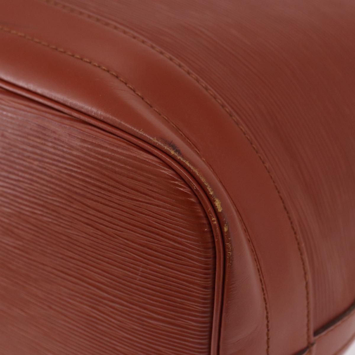 LOUIS VUITTON Epi Noe Shoulder Bag Brown M44028 LV Auth ep15053