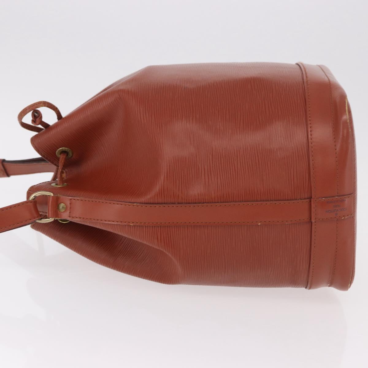 LOUIS VUITTON Epi Noe Shoulder Bag Brown M44028 LV Auth ep15053