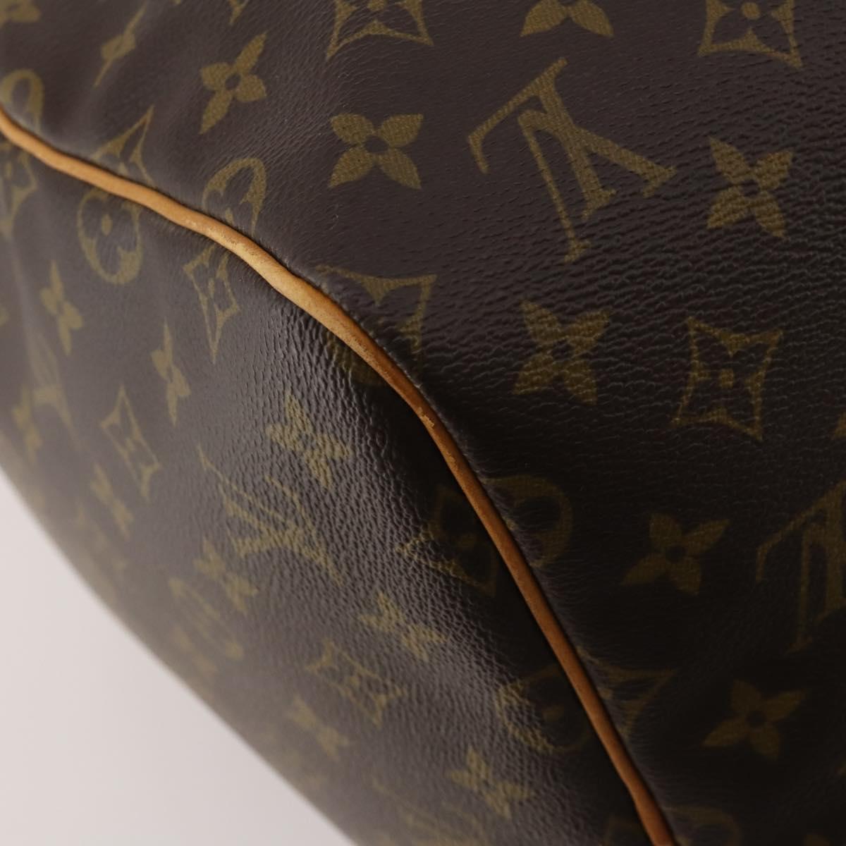 LOUIS VUITTON Monogram Keepall 55 Boston Bag M41424 LV Auth ep15055A