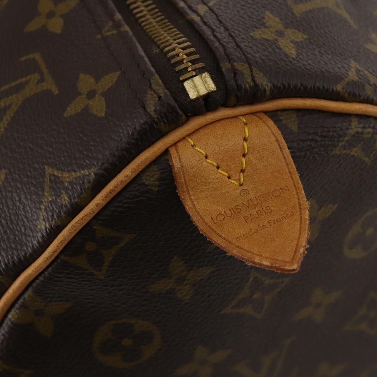 LOUIS VUITTON Monogram Keepall 55 Boston Bag M41424 LV Auth ep15055A