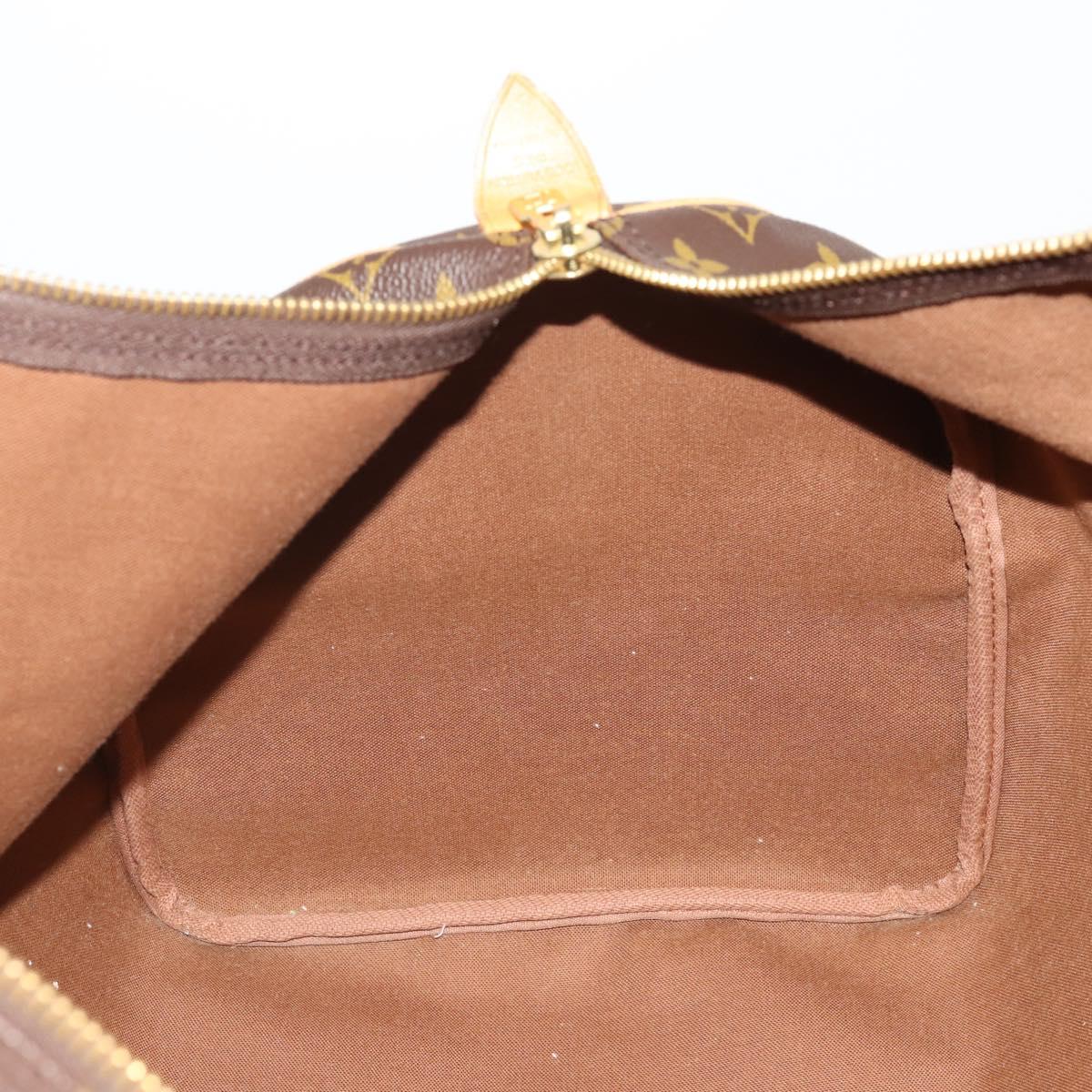 LOUIS VUITTON Monogram Keepall 55 Boston Bag M41424 LV Auth ep15055A