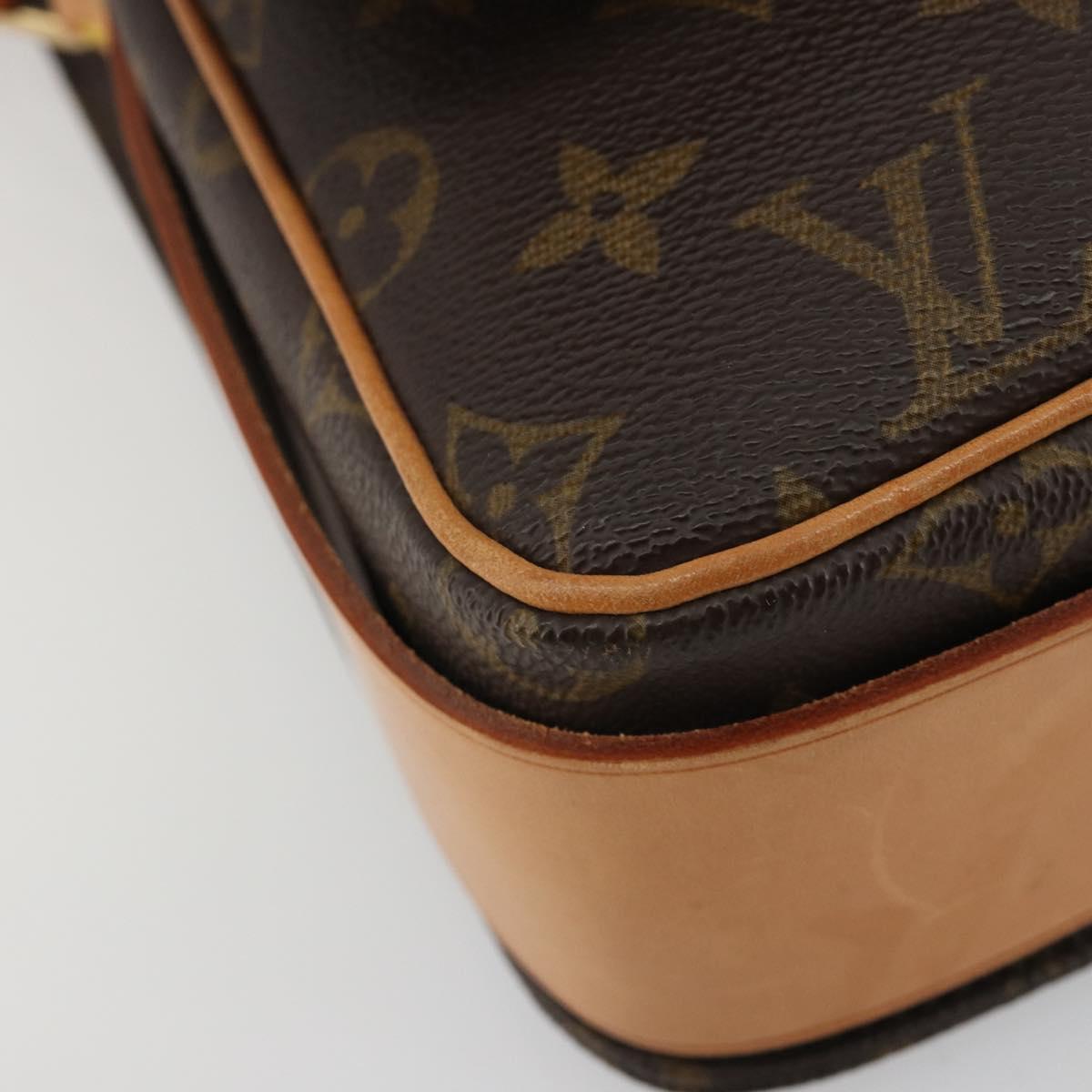 LOUIS VUITTON Monogram Cartouchiere GM Shoulder Bag M51252 LV Auth ep15056A