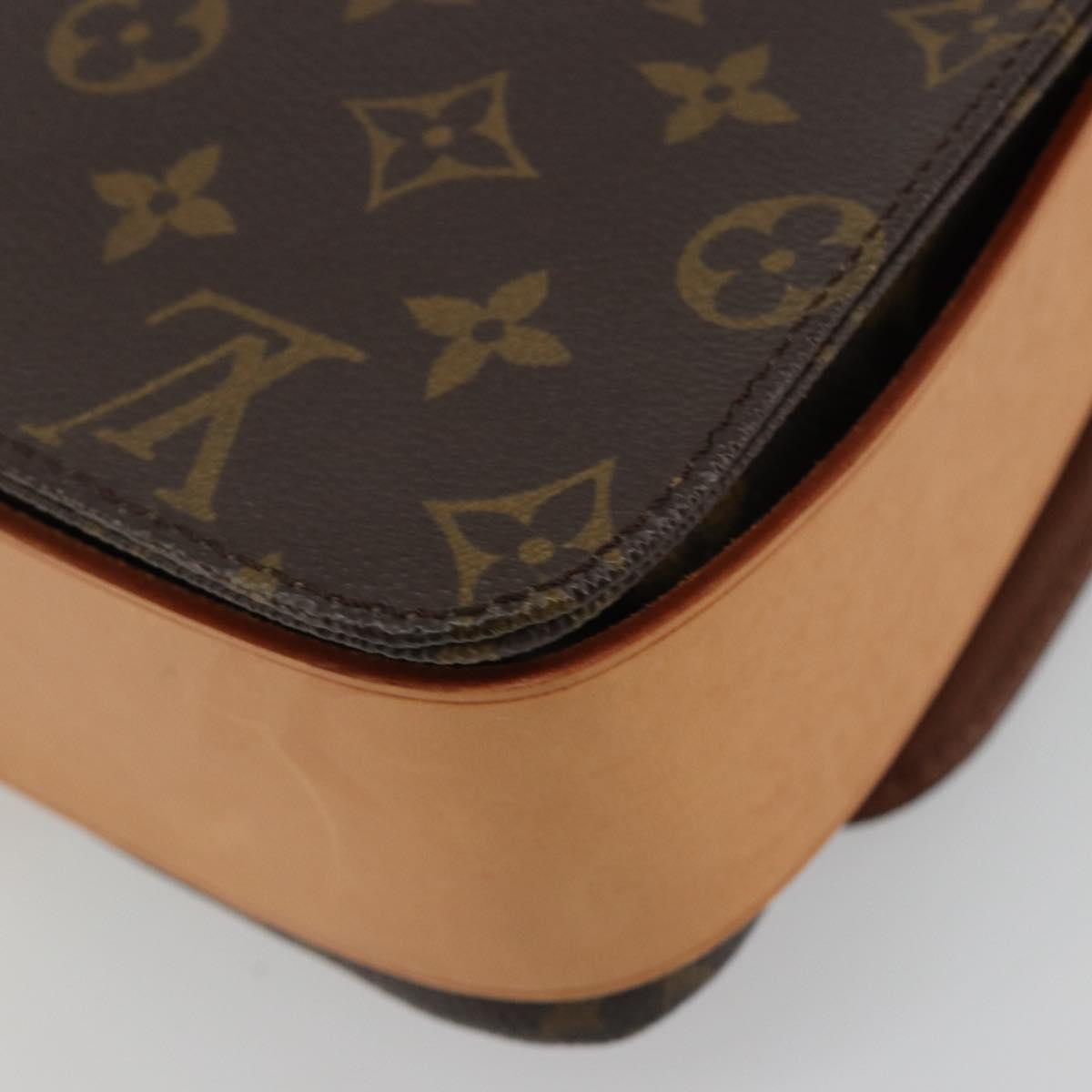 LOUIS VUITTON Monogram Cartouchiere GM Shoulder Bag M51252 LV Auth ep15056A