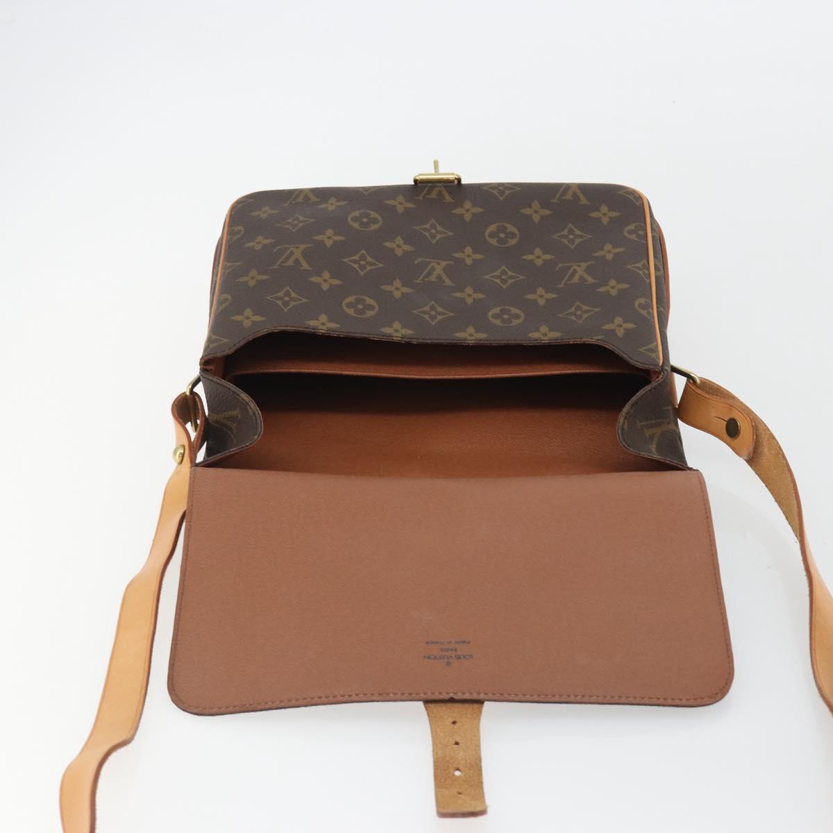LOUIS VUITTON Monogram Cartouchiere GM Shoulder Bag M51252 LV Auth ep15056A