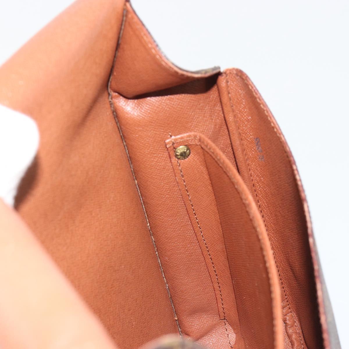 LOUIS VUITTON Monogram Cartouchiere GM Shoulder Bag M51252 LV Auth ep15056A