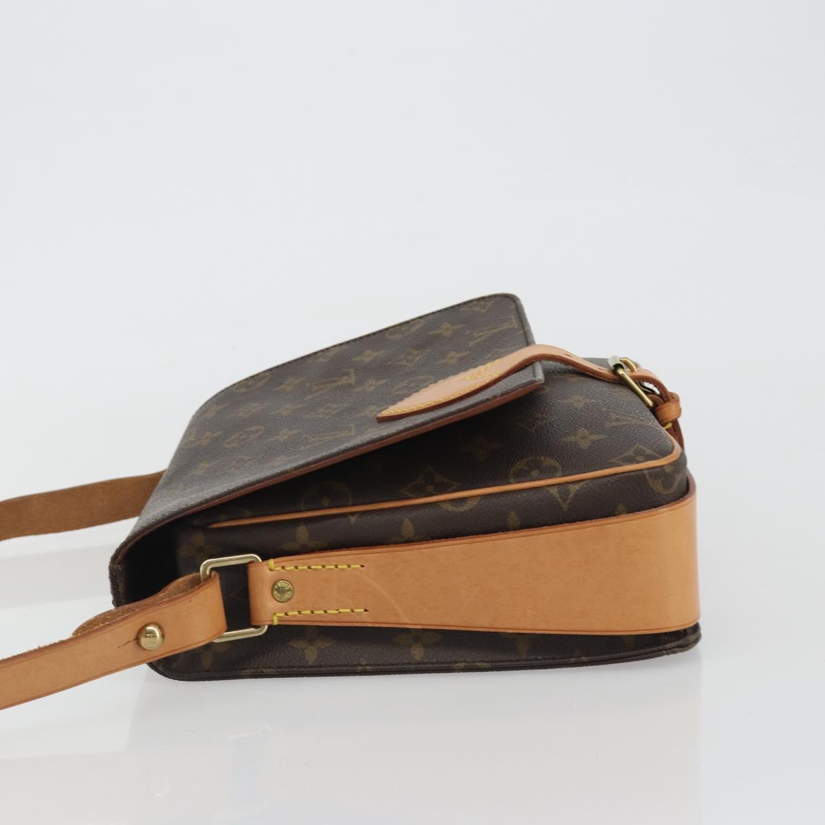 LOUIS VUITTON Monogram Cartouchiere GM Shoulder Bag M51252 LV Auth ep15056A