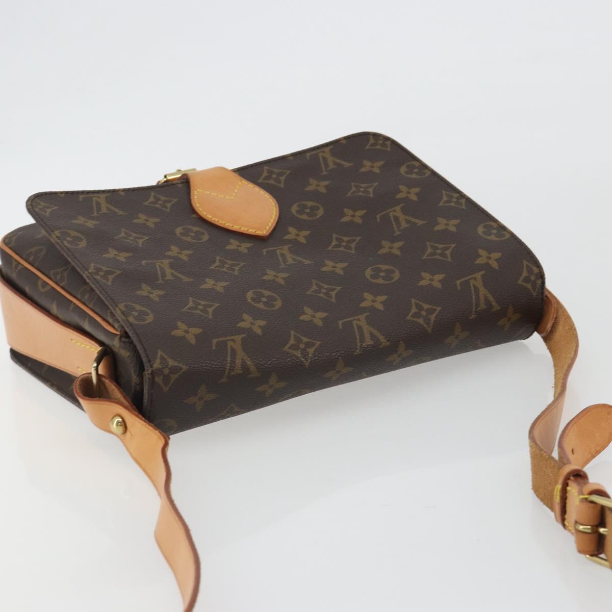 LOUIS VUITTON Monogram Cartouchiere GM Shoulder Bag M51252 LV Auth ep15056A