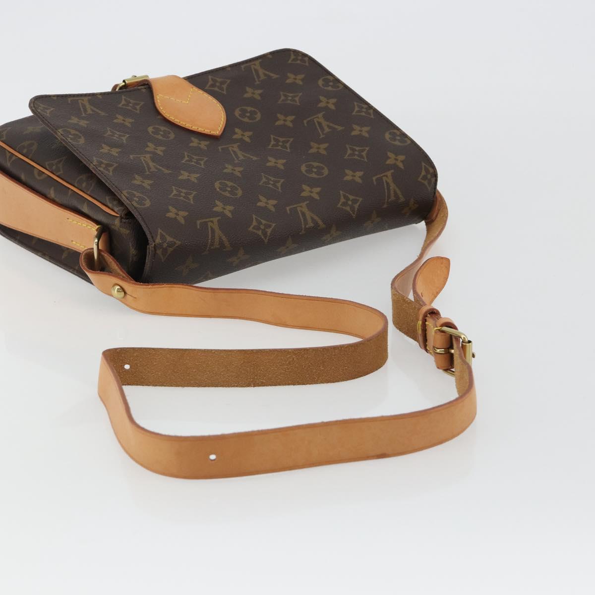 LOUIS VUITTON Monogram Cartouchiere GM Shoulder Bag M51252 LV Auth ep15056A