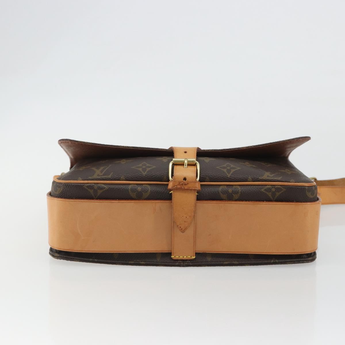 LOUIS VUITTON Monogram Cartouchiere GM Shoulder Bag M51252 LV Auth ep15056A