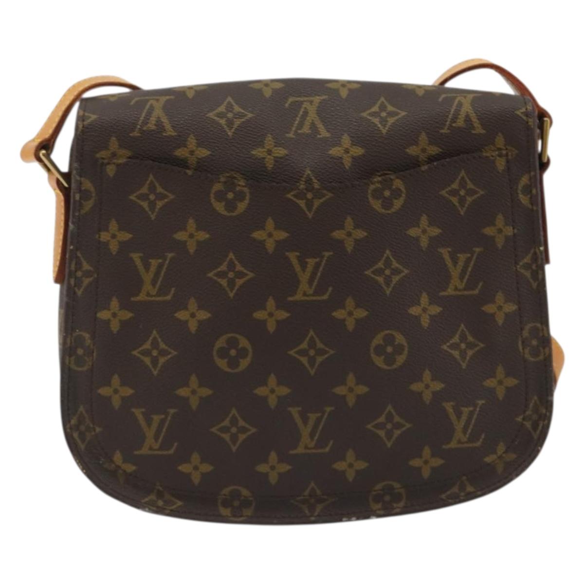 LOUIS VUITTON Monogram Saint Cloud GM Shoulder Bag M51242 LV Auth ep15064A