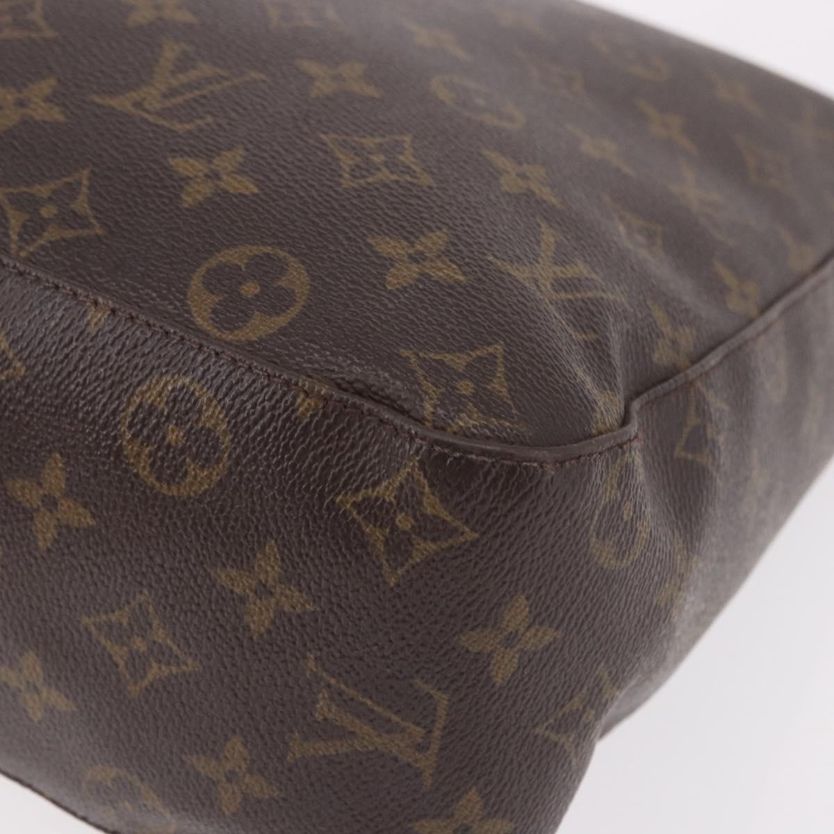 LOUIS VUITTON Monogram Looping GM Shoulder Bag M51145 LV Auth ep15068