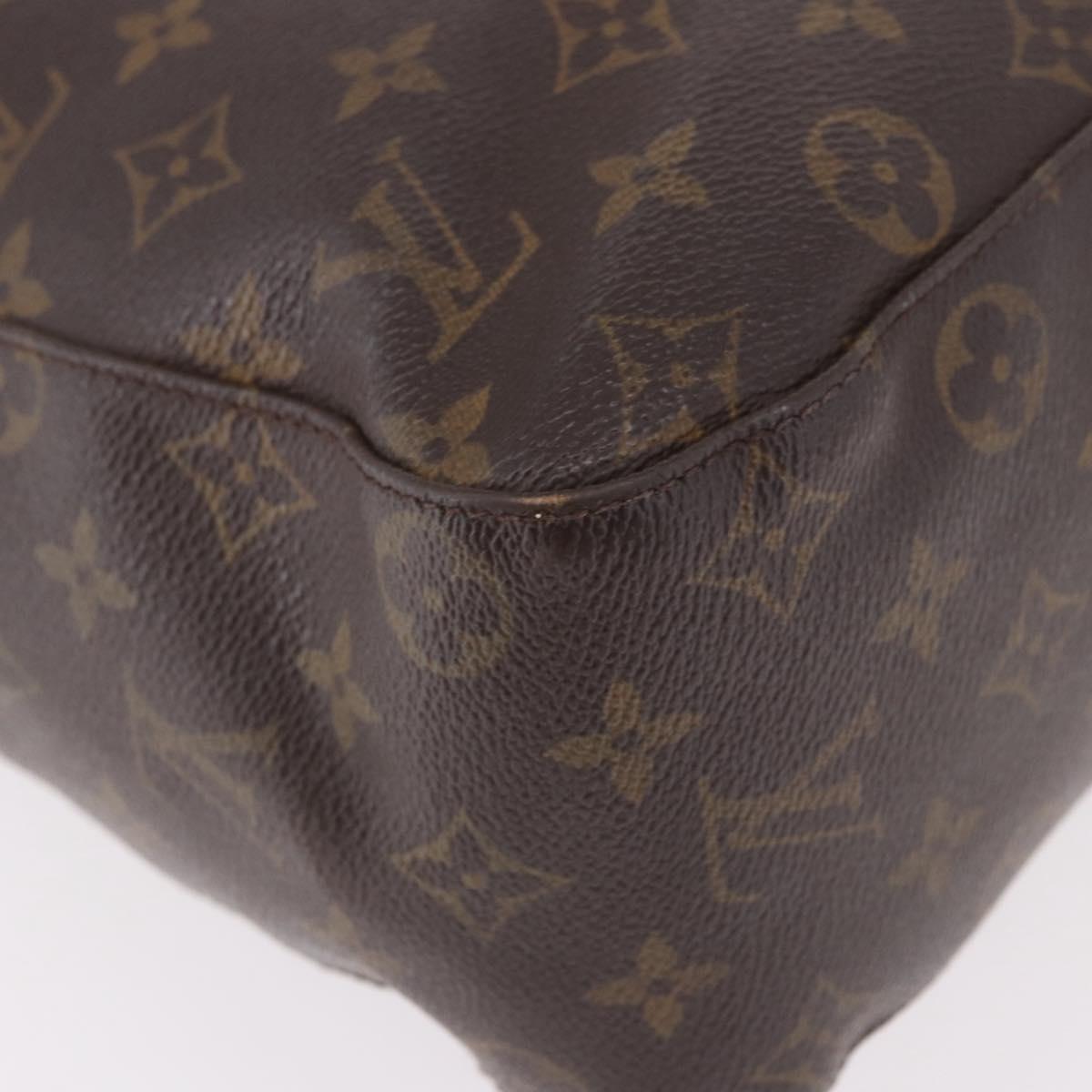 LOUIS VUITTON Monogram Looping GM Shoulder Bag M51145 LV Auth ep15068