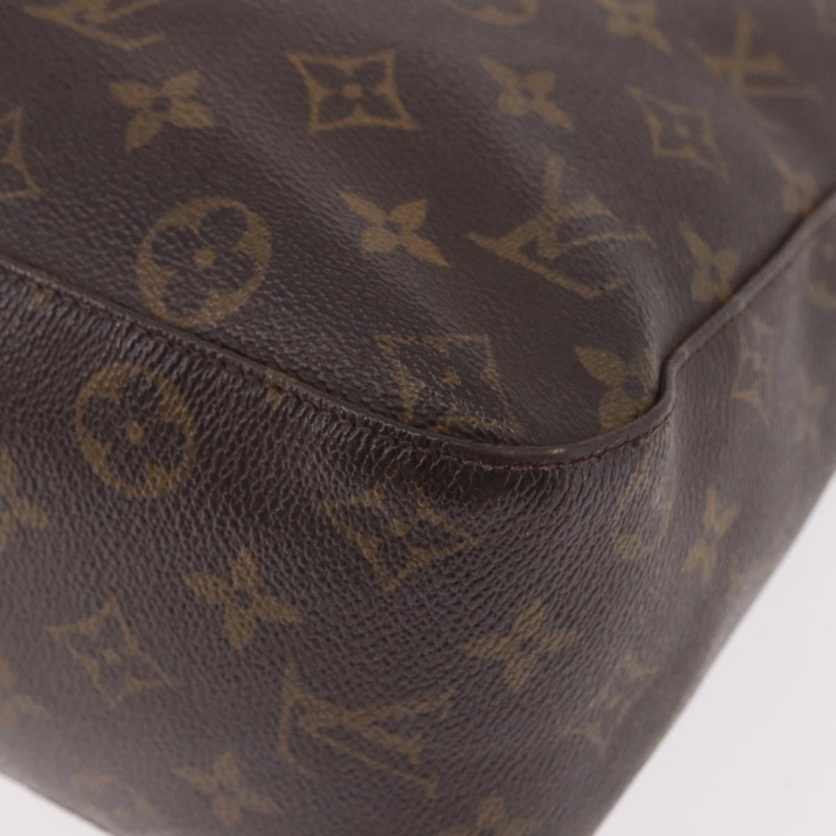LOUIS VUITTON Monogram Looping GM Shoulder Bag M51145 LV Auth ep15068