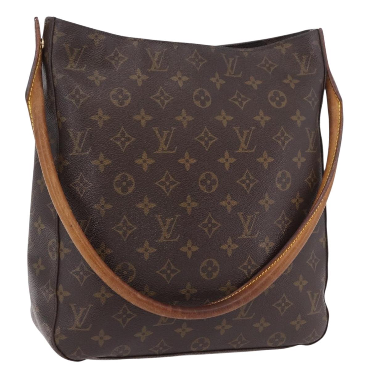 LOUIS VUITTON Monogram Looping GM Shoulder Bag M51145 LV Auth ep15068