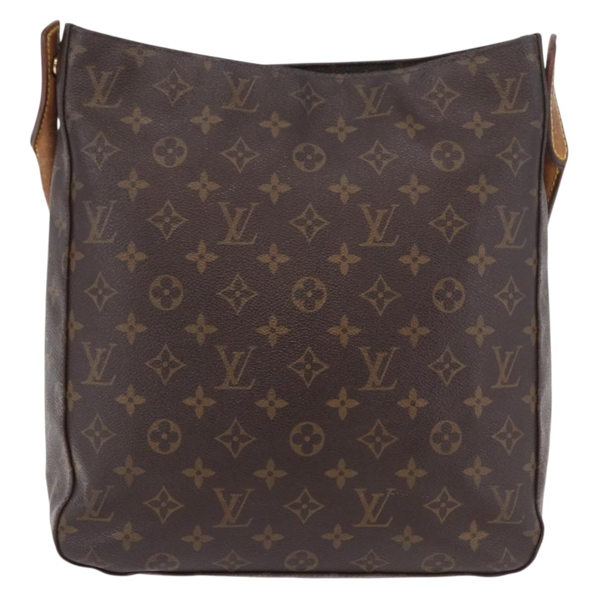 LOUIS VUITTON Monogram Looping GM Shoulder Bag M51145 LV Auth ep15068