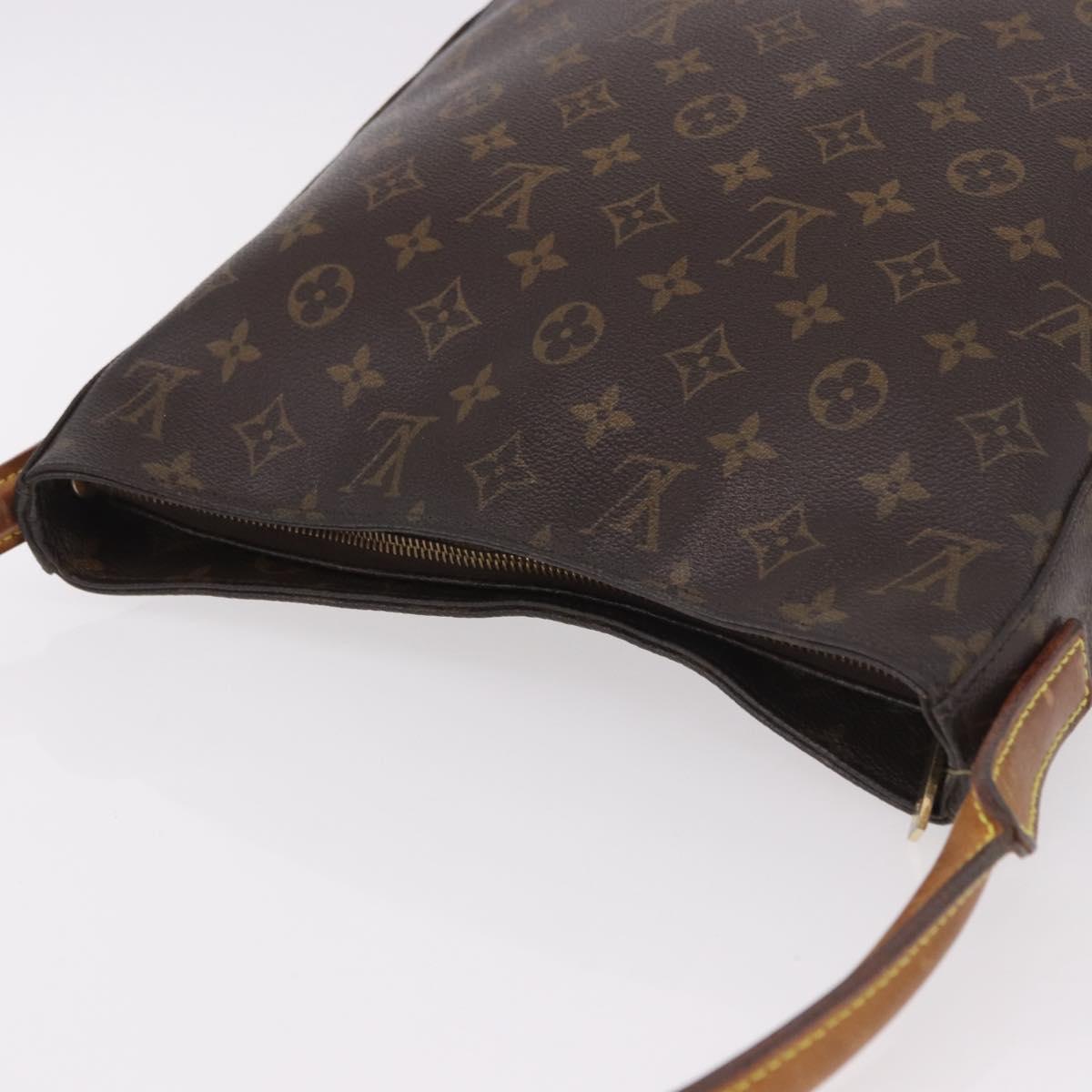 LOUIS VUITTON Monogram Looping GM Shoulder Bag M51145 LV Auth ep15068
