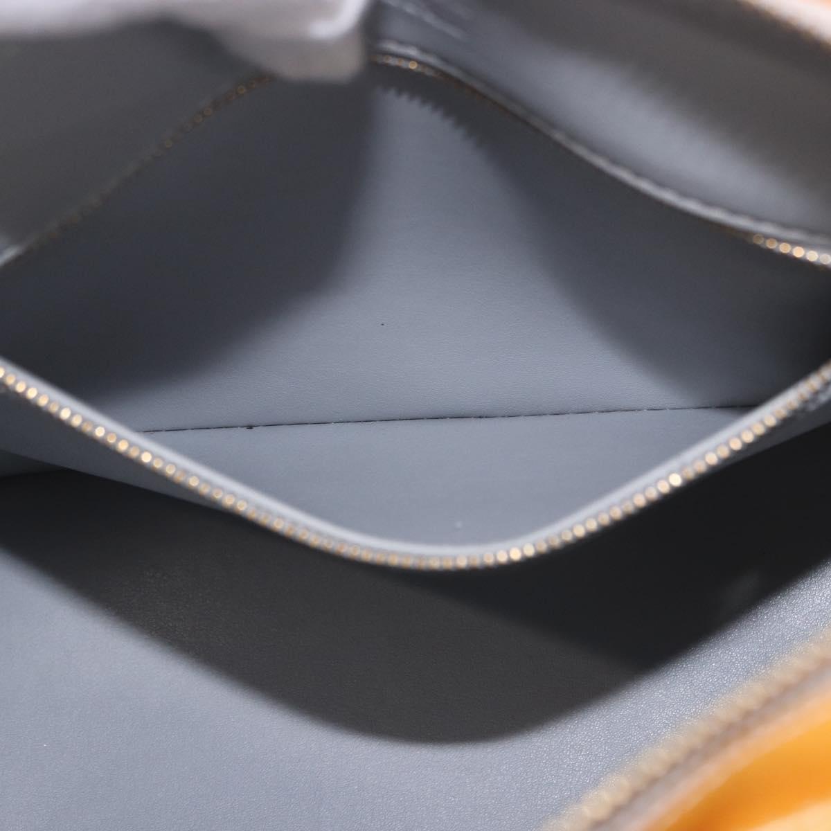 LOUIS VUITTON Monogram Vernis Houston Hand Bag Gris M91053 LV Auth ep15069