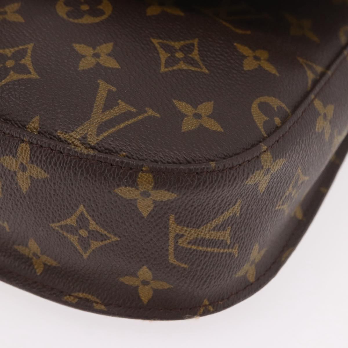LOUIS VUITTON Monogram Saint Cloud GM Shoulder Bag M51242 LV Auth ep15070A