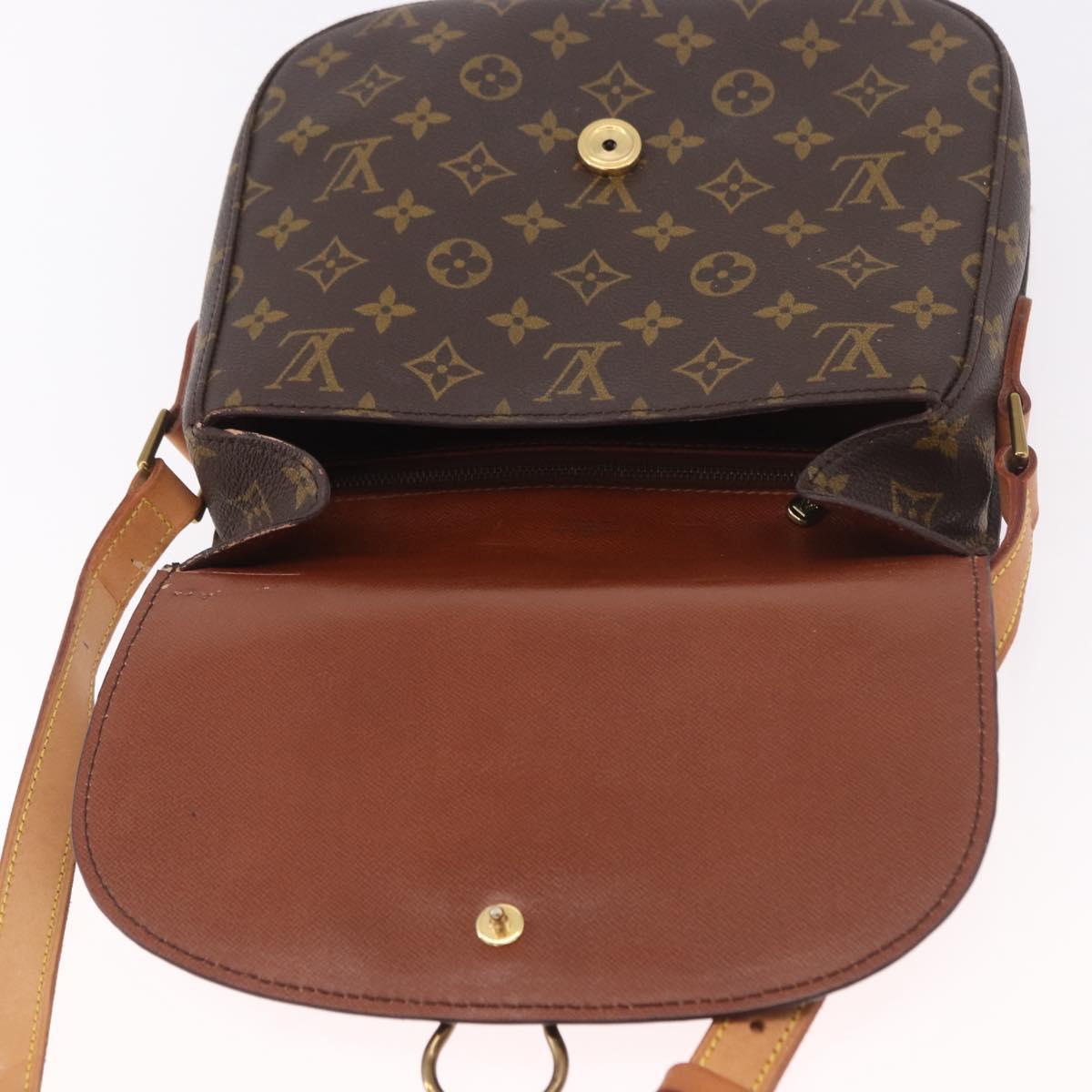 LOUIS VUITTON Monogram Saint Cloud GM Shoulder Bag M51242 LV Auth ep15070A