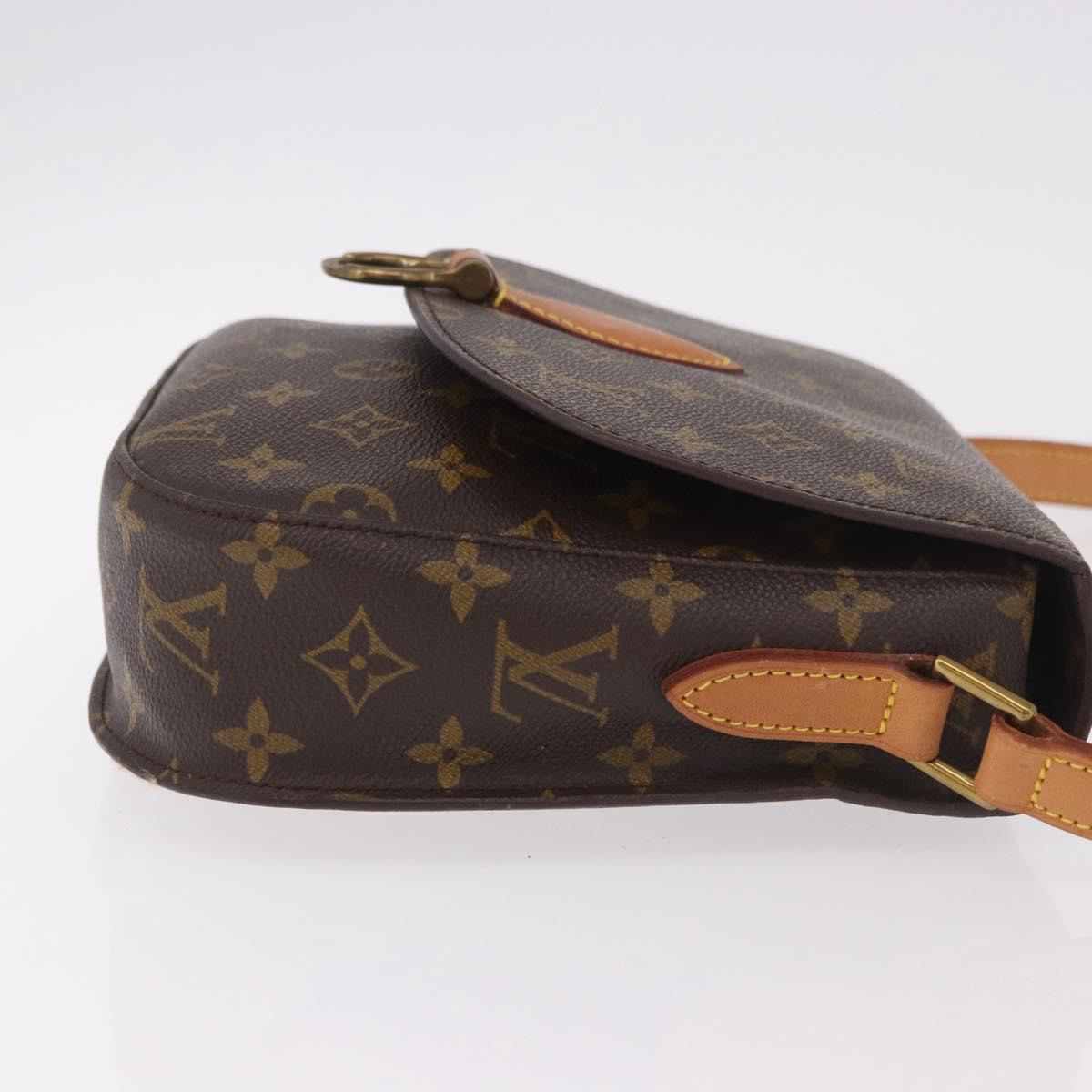 LOUIS VUITTON Monogram Saint Cloud GM Shoulder Bag M51242 LV Auth ep15070A