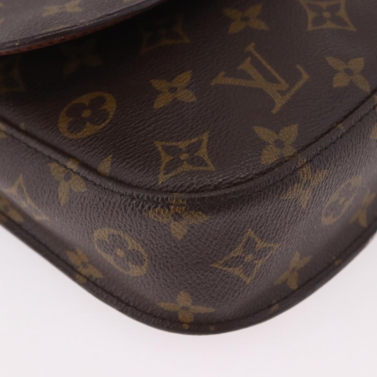 LOUIS VUITTON Monogram Saint Cloud MM Shoulder Bag M51243 LV Auth ep15072