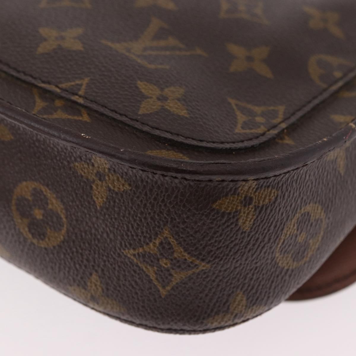 LOUIS VUITTON Monogram Saint Cloud MM Shoulder Bag M51243 LV Auth ep15072