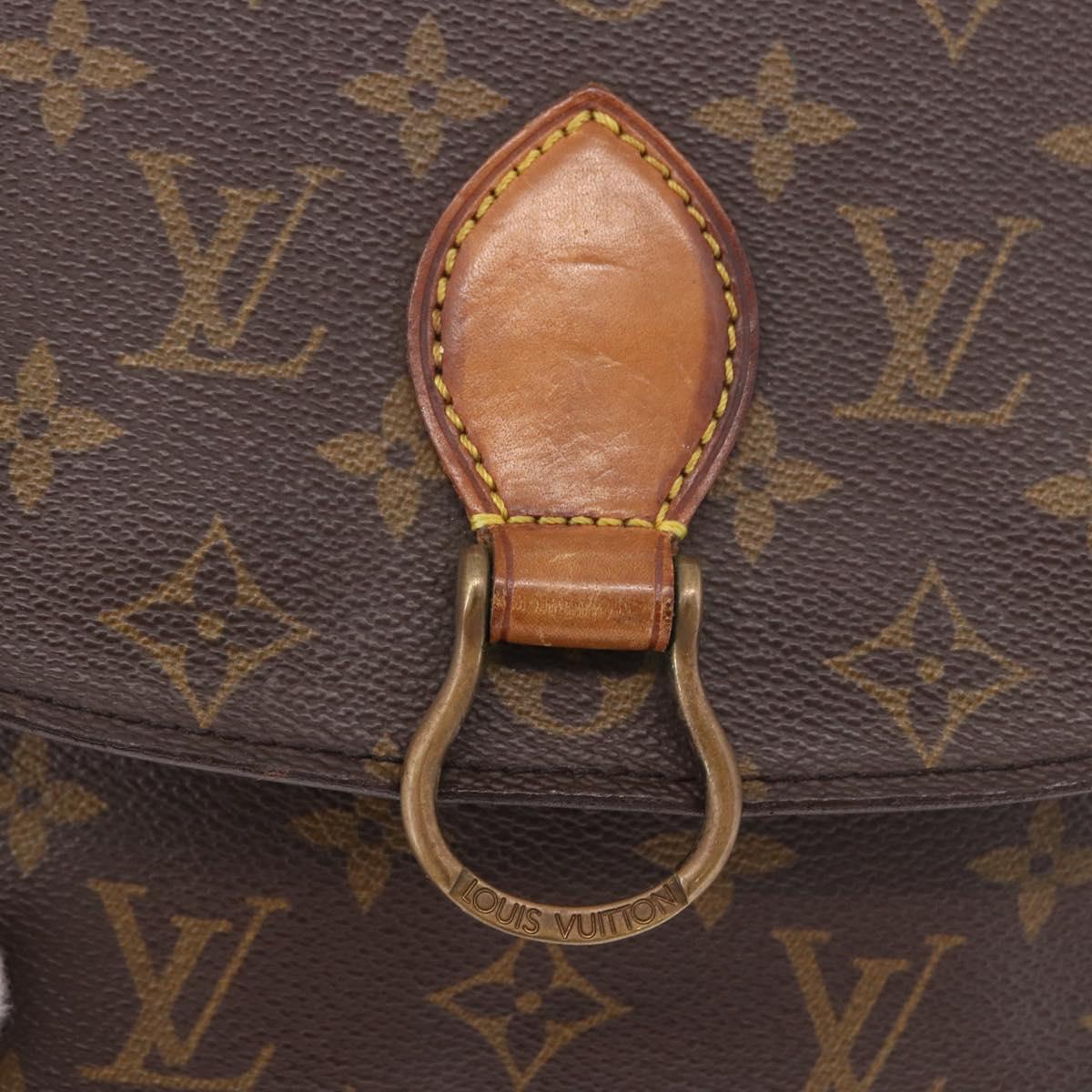 LOUIS VUITTON Monogram Saint Cloud MM Shoulder Bag M51243 LV Auth ep15072