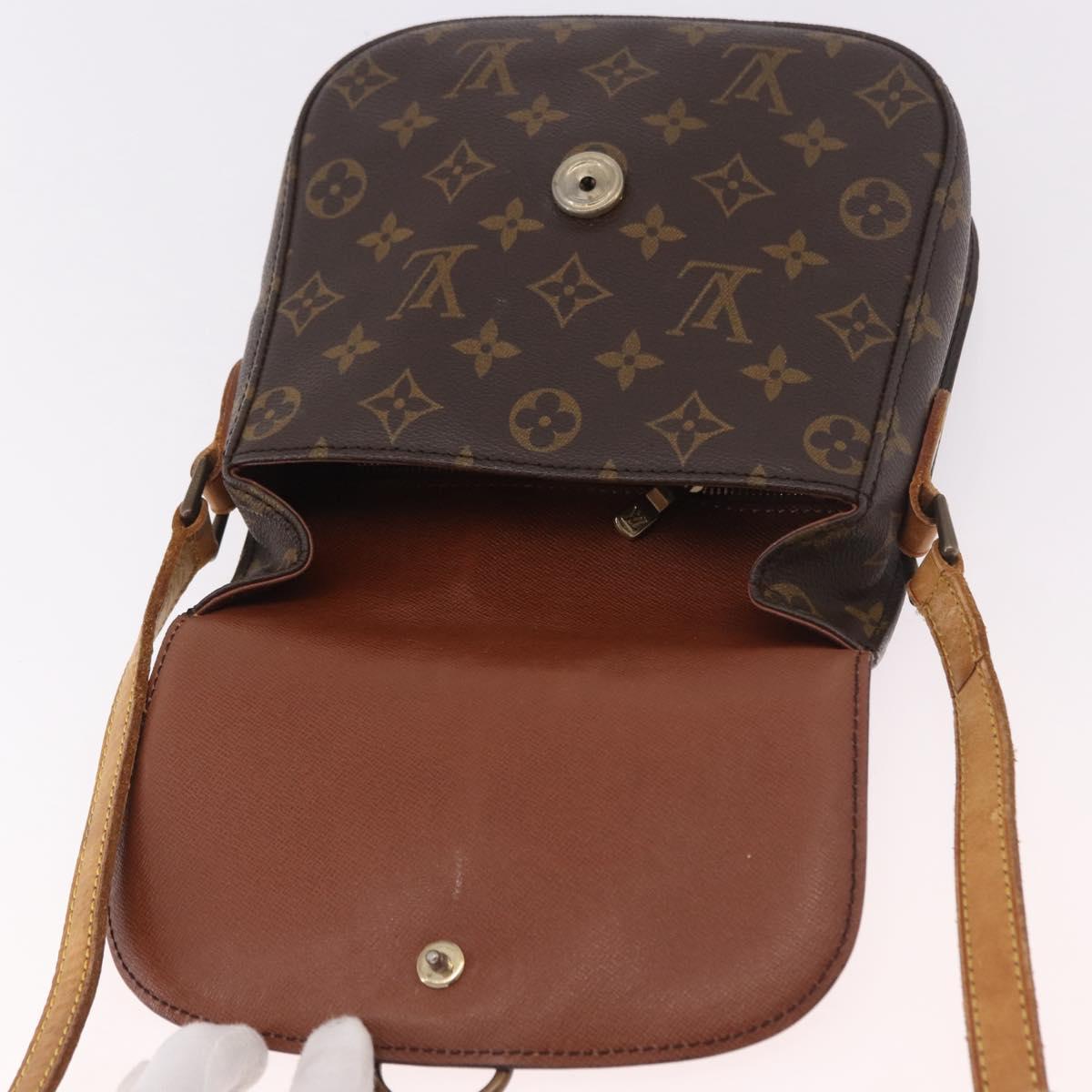 LOUIS VUITTON Monogram Saint Cloud MM Shoulder Bag M51243 LV Auth ep15072