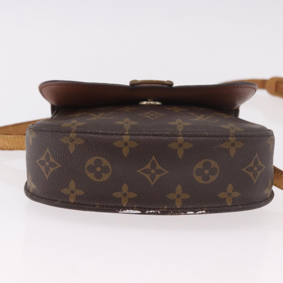 LOUIS VUITTON Monogram Saint Cloud MM Shoulder Bag M51243 LV Auth ep15072