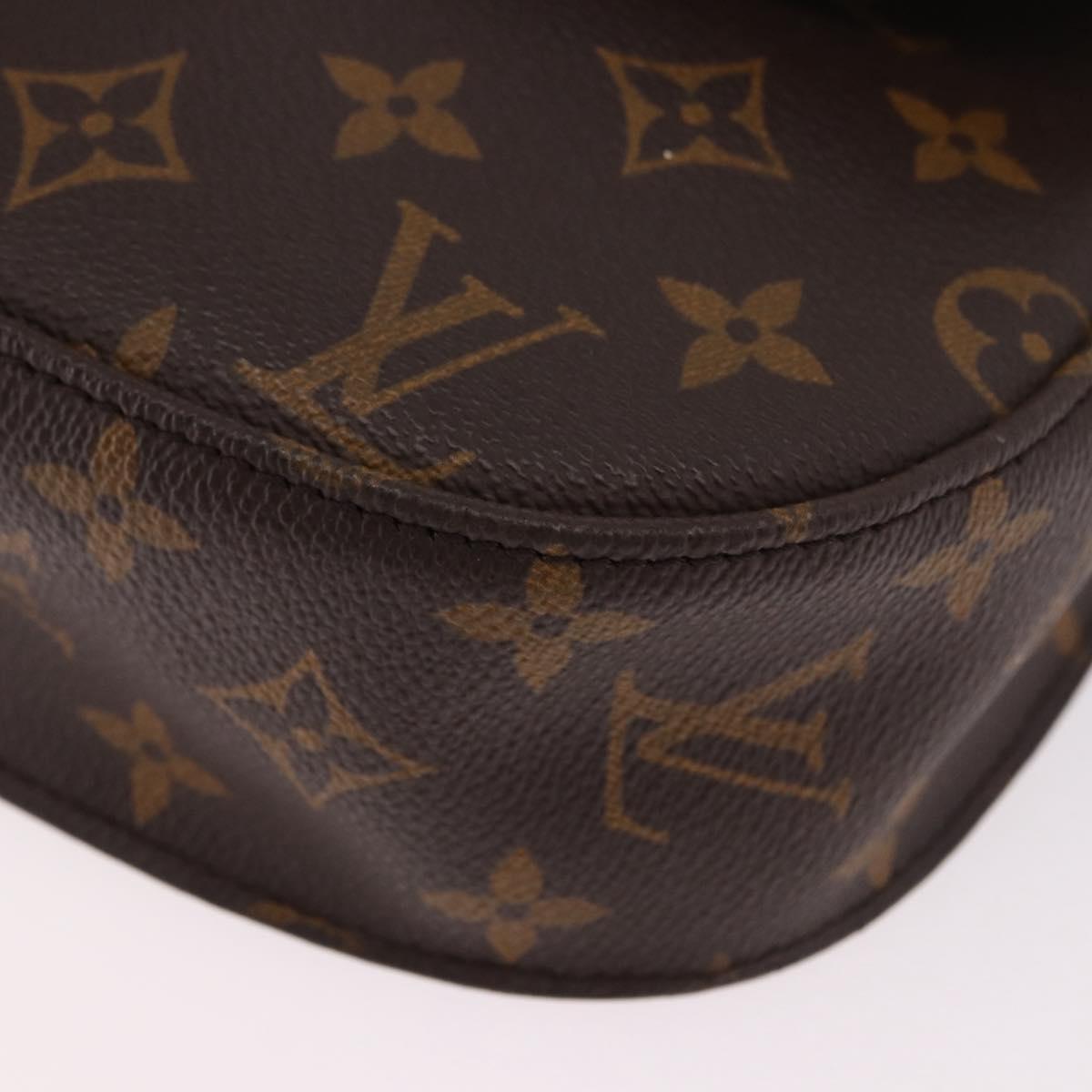LOUIS VUITTON Monogram Saint Cloud GM Shoulder Bag M51242 LV Auth ep15074