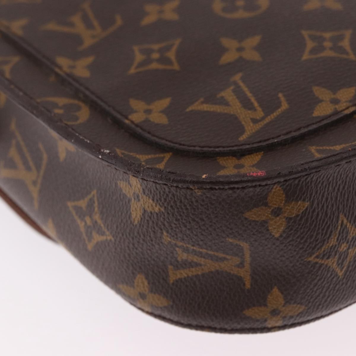 LOUIS VUITTON Monogram Saint Cloud GM Shoulder Bag M51242 LV Auth ep15074