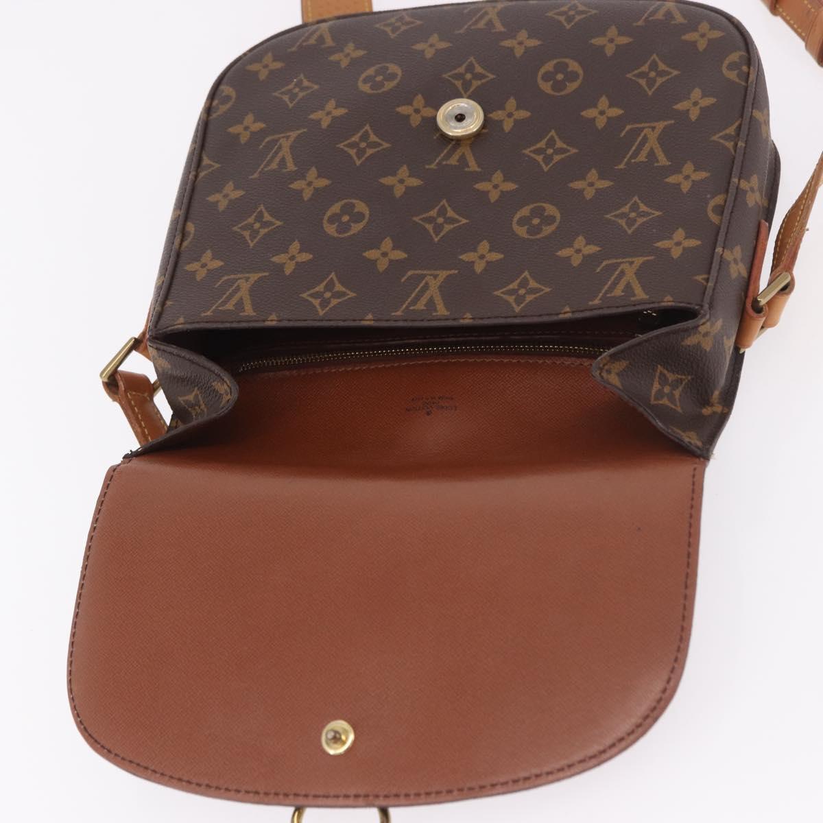 LOUIS VUITTON Monogram Saint Cloud GM Shoulder Bag M51242 LV Auth ep15074