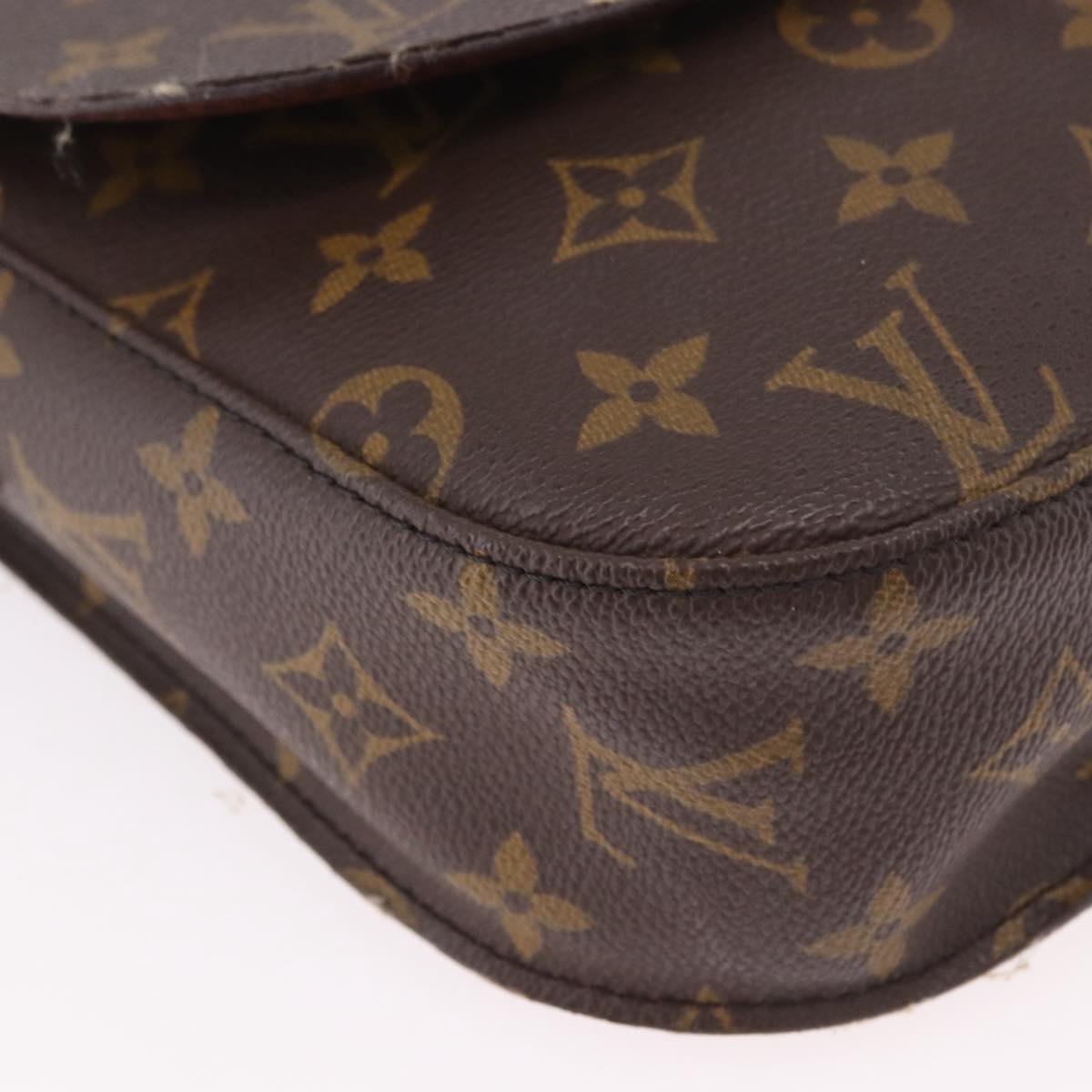 LOUIS VUITTON Monogram Saint Cloud GM Shoulder Bag M51242 LV Auth ep15077