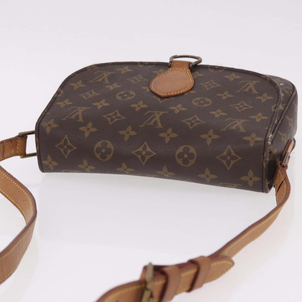 LOUIS VUITTON Monogram Saint Cloud GM Shoulder Bag M51242 LV Auth ep15077