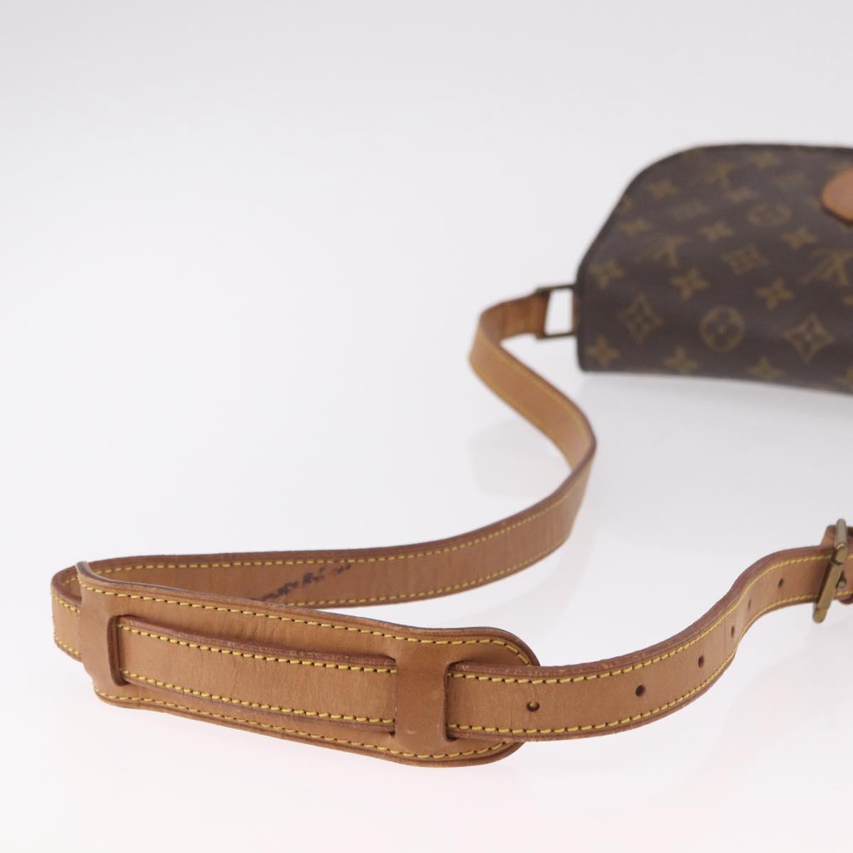 LOUIS VUITTON Monogram Saint Cloud GM Shoulder Bag M51242 LV Auth ep15077