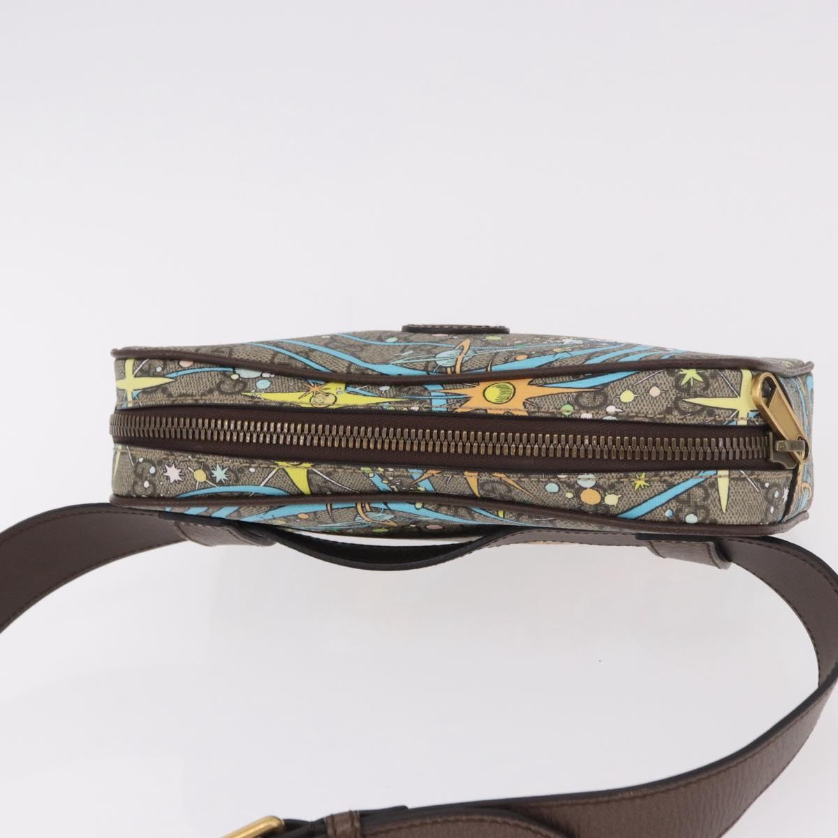 GUCCI GG Supreme Disney Collaboration Waist bag PVC Beige 602695 Auth ep15081M