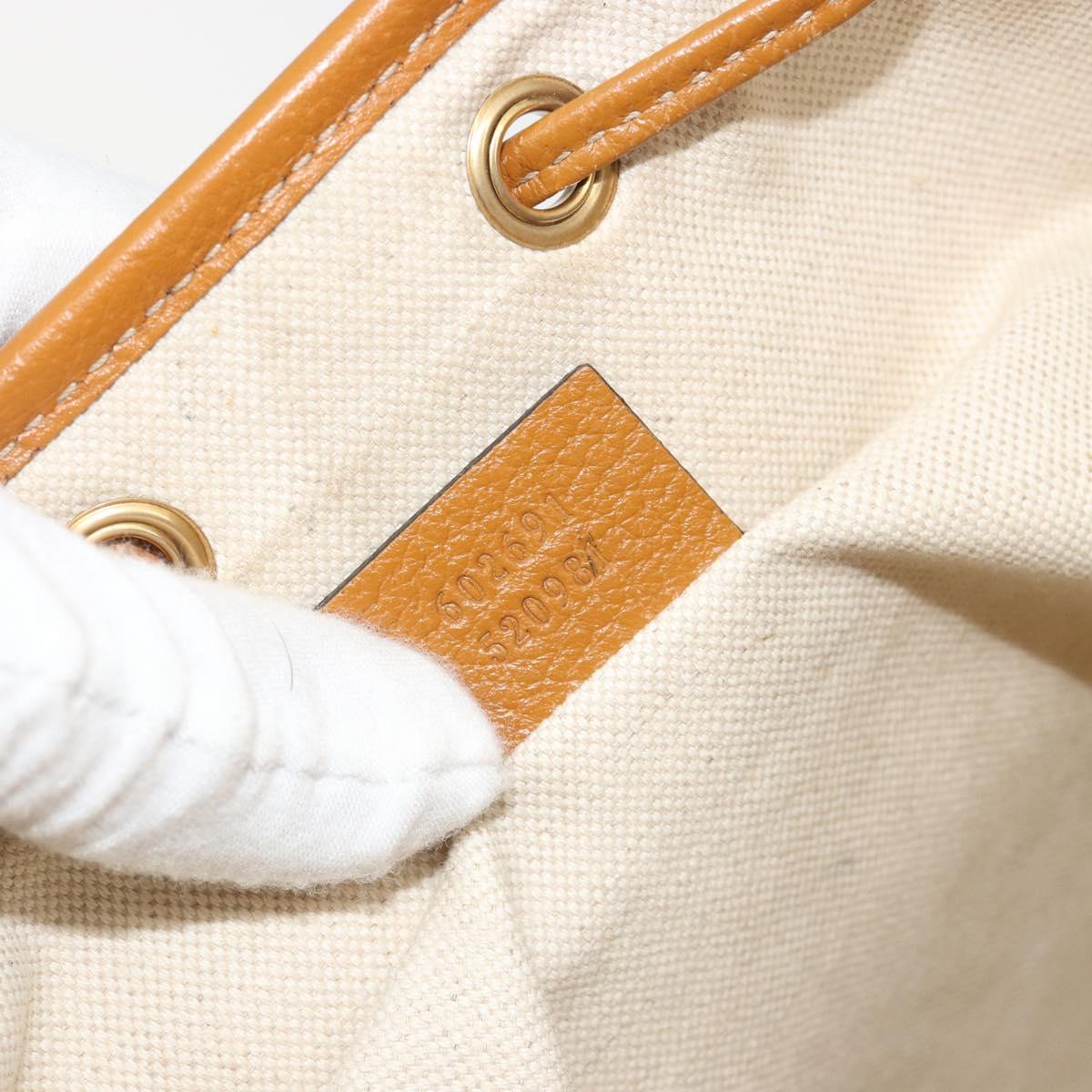 GUCCI Micro GG Canvas Disney Mickey Mouse Bag PVC Beige 602691 Auth ep15087M