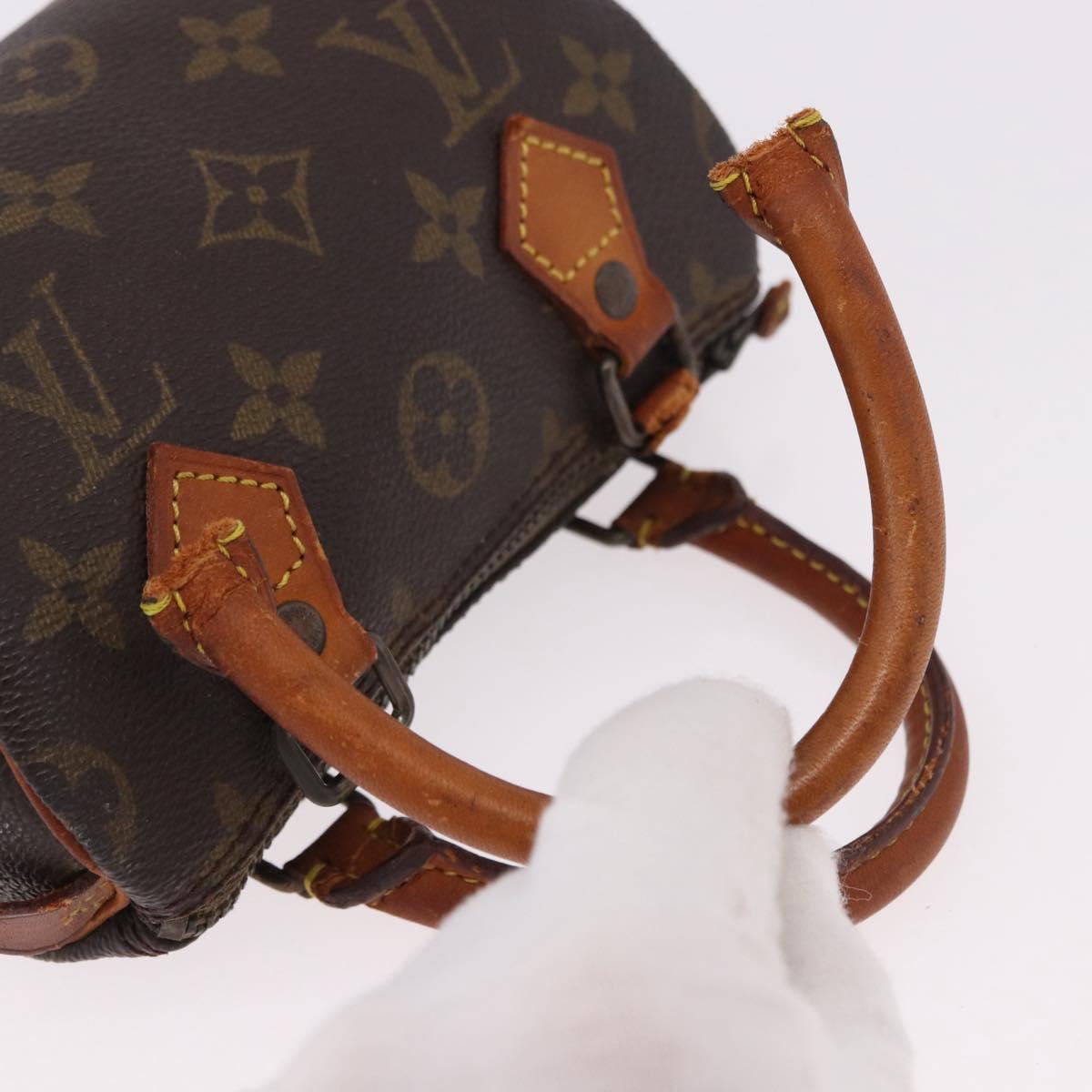 LOUIS VUITTON Monogram Mini Speedy Hand Bag M41534 LV Auth ep15091