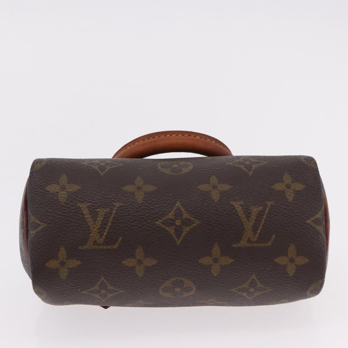 LOUIS VUITTON Monogram Mini Speedy Hand Bag M41534 LV Auth ep15091
