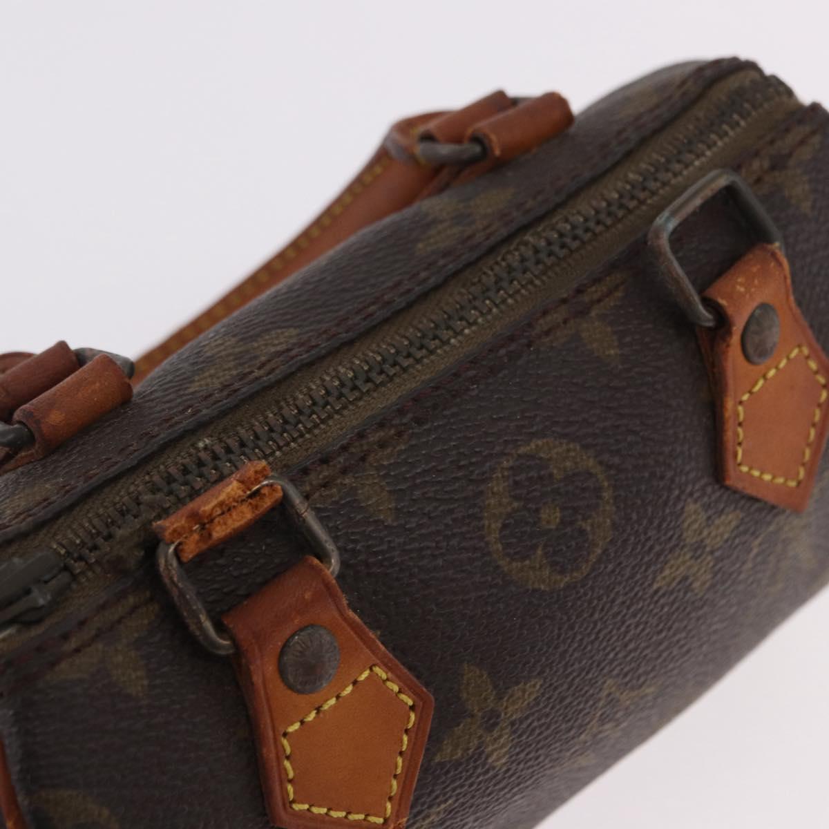 LOUIS VUITTON Monogram Mini Speedy Hand Bag M41534 LV Auth ep15091