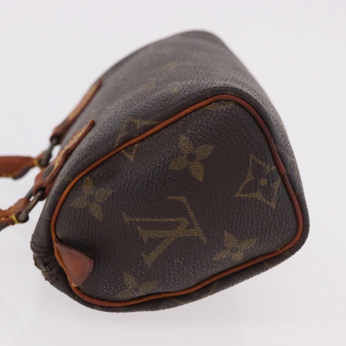 LOUIS VUITTON Monogram Mini Speedy Hand Bag M41534 LV Auth ep15091