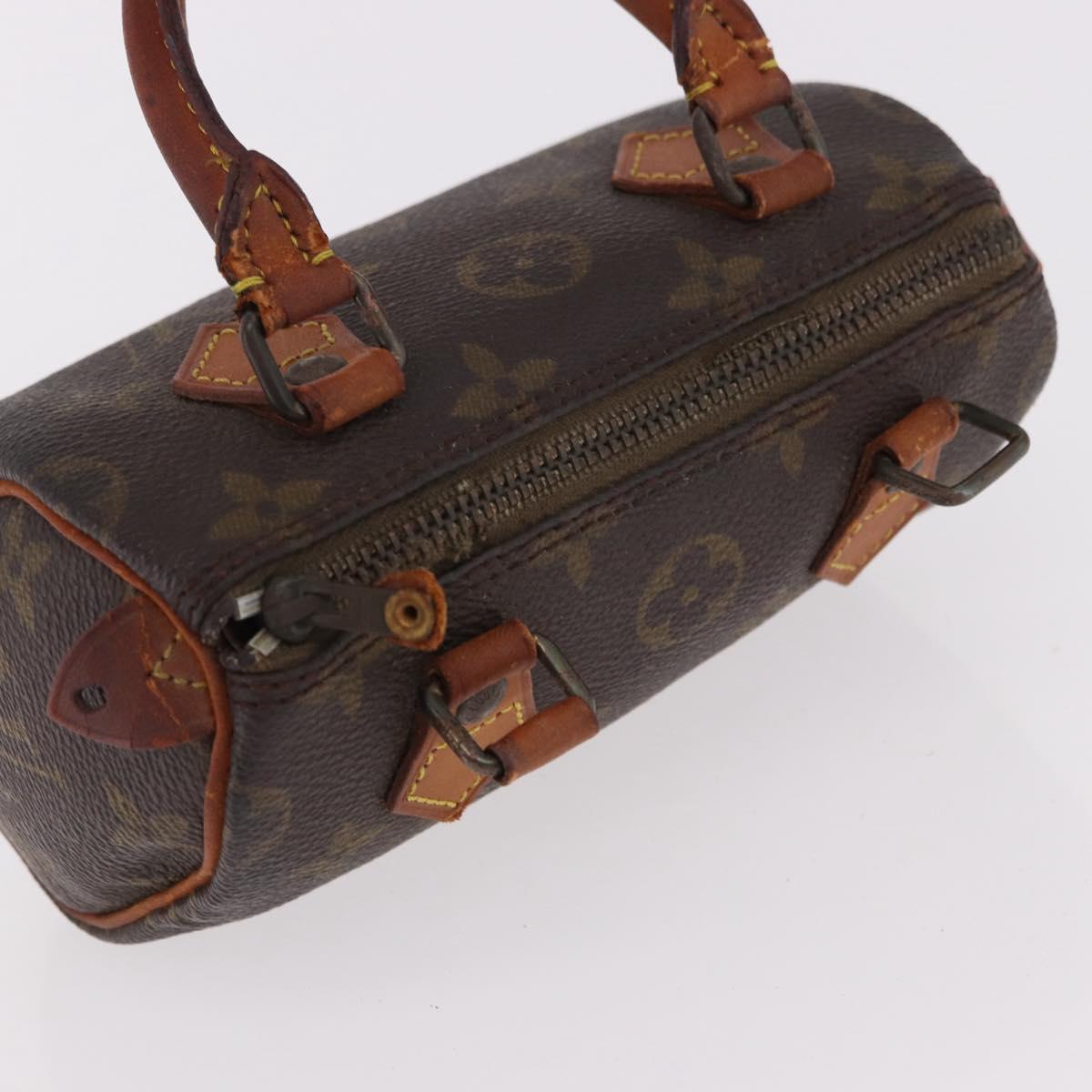 LOUIS VUITTON Monogram Mini Speedy Hand Bag M41534 LV Auth ep15091