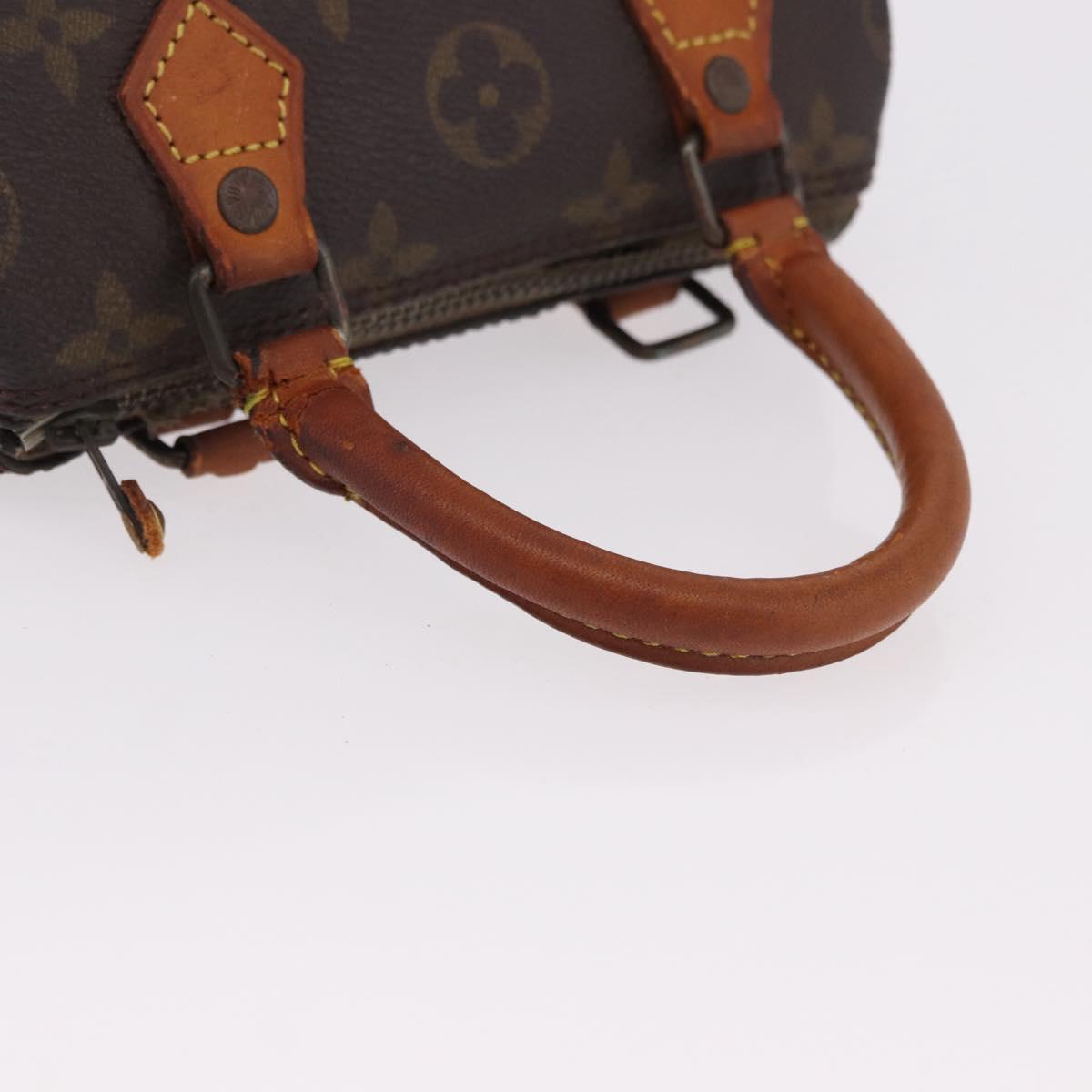LOUIS VUITTON Monogram Mini Speedy Hand Bag M41534 LV Auth ep15091