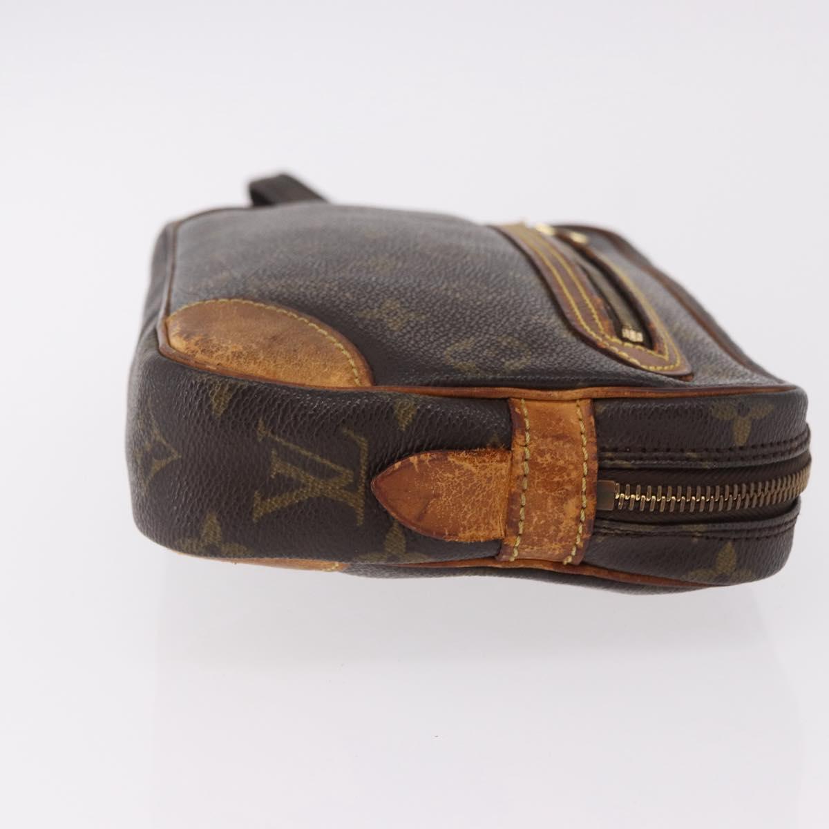 LOUIS VUITTON Monogram Marly Dragonne GM Clutch Bag M51825 LV Auth ep15095