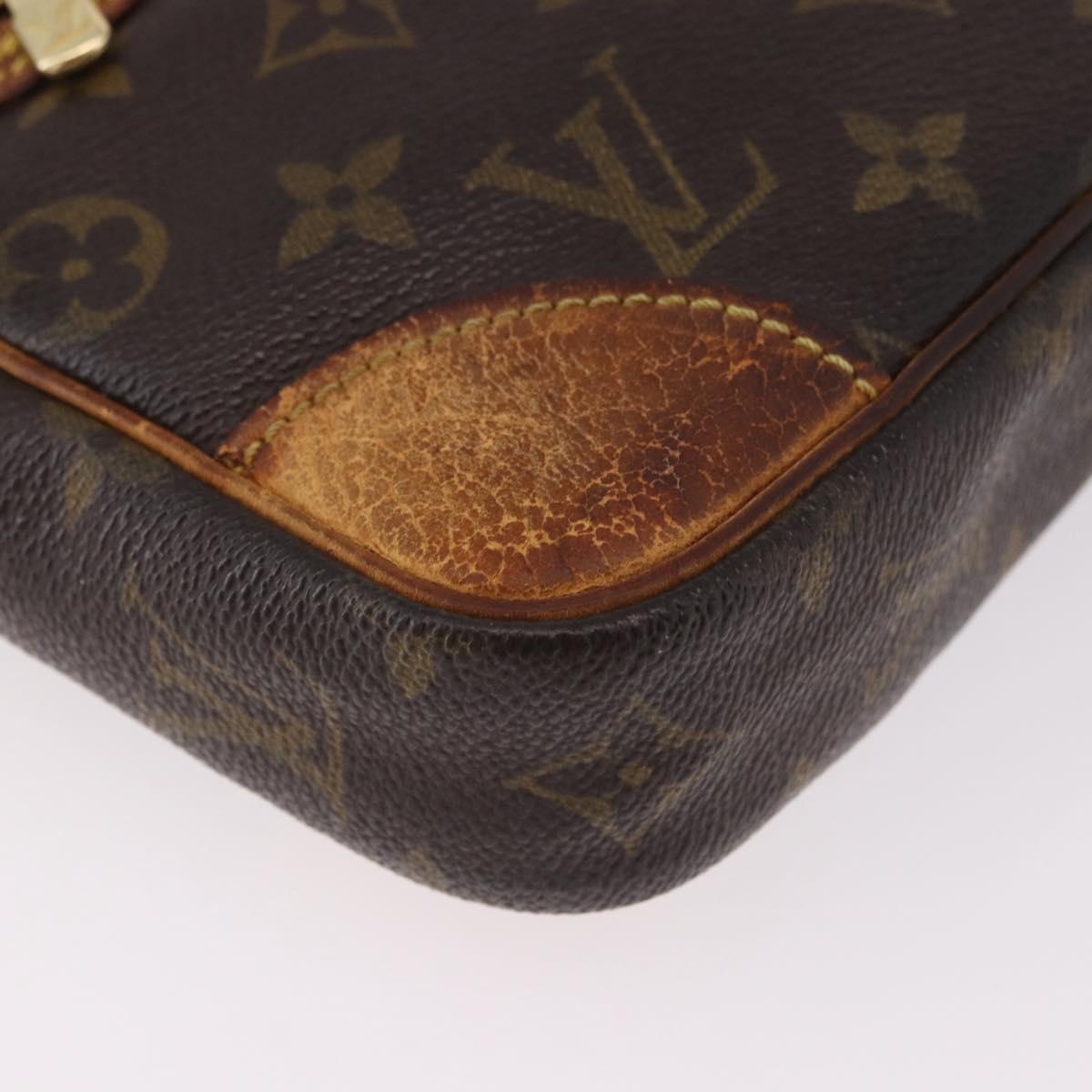 LOUIS VUITTON Monogram Marly Dragonne GM Clutch Bag M51825 LV Auth ep15095